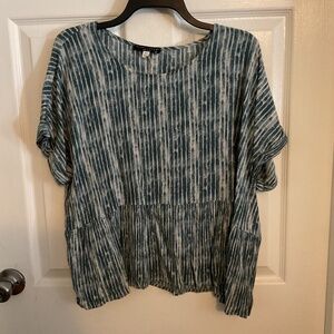 Super Cute Short Sleeve Boho Top